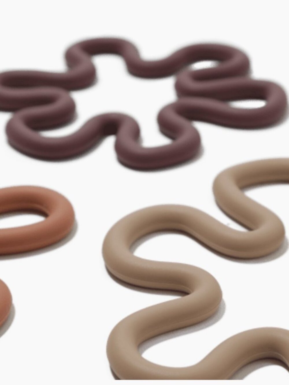Darling Society Silicone Trivets Set of 3 - Picture 2 of 2